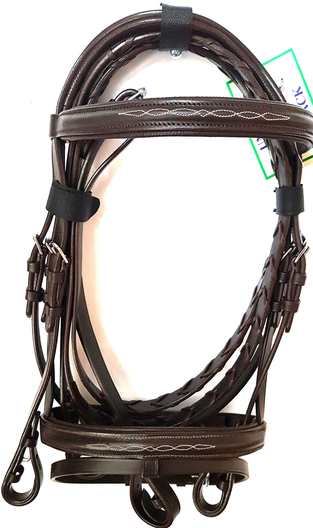 Bride De Chasse Edgewood En Cuir – Taille Cheval – Modèle Rembourré (occasion)