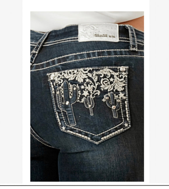 Jeans GRACE IN LA EBS702 - Cactus 3D
