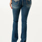 Jeans GRACE IN LA EB51799 - Motif Floral