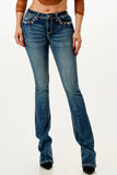Jeans GRACE IN LA EB51799 - Motif Floral