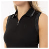 Polo sans manche femme BR Elsa 675113 - Noir