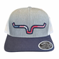 Casquette KIMES RANCH Grey Heather Anson Trucker UHA049