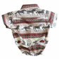 Barboteuse THE AMERICAN WEST imprimée cheval Taw 230000266328