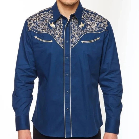 Chemise brodée RODEO CLOTHING PS500L-561