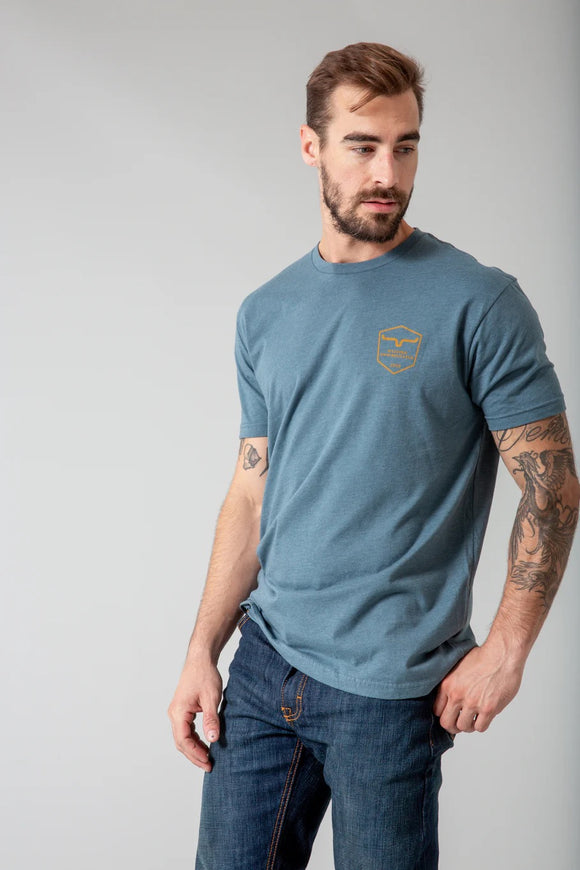 T-Shirt KIMES RANCH Trucker Indigo #61677