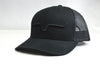 Casquette KIMES RANCH Weekly Trucker Tout noir 121501