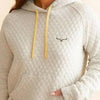 Chandail à capuche KIMES RANCH Angel Fire beige WH0038