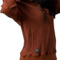 Chandail à capuche Kimes RANCH Laguna Brun/Rouille WH0037