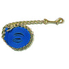 Laisse en nylon avec chaine #3421 - Plusieurs couleurs disponibles