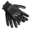 Gants de toilettage Tout-en-1 HANDS ON 3643 - Noir