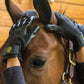 Gants de toilettage Tout-en-1 HANDS ON 3643 - Noir