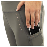 Pantalons enfant Tregging BR Ricky 4-EH Ful seat silicone #625098 - Gunmetal