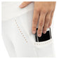 Pantalons enfant Tregging BR Ricky 4-EH Ful seat silicone #625098 - Blanc neige