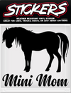 Autocollant en vinyle STICKERS - "Mini Mom"