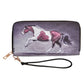 Portefeuille AWST "Lila" LW447 - Cheval Paint