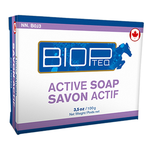 Barre de savon actif en argile BIOPTEQ 111059 - 100g