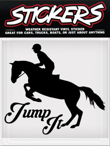 Autocollant en vinyle STICKERS - "Jump it" #C181