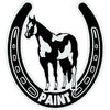 Autocollant en vinyle STICKERS - "Paint in Horseshoe" #C006
